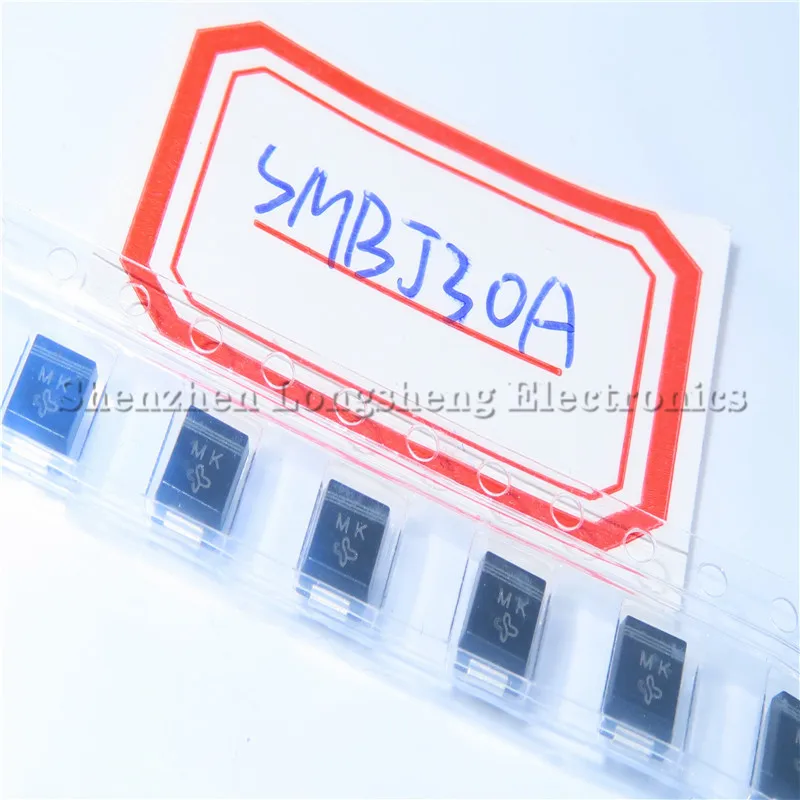 200 шт./лот Новый SMBJ30A P6SMB30A MK SMB однонаправленный TVS с подавлением переходных диодов