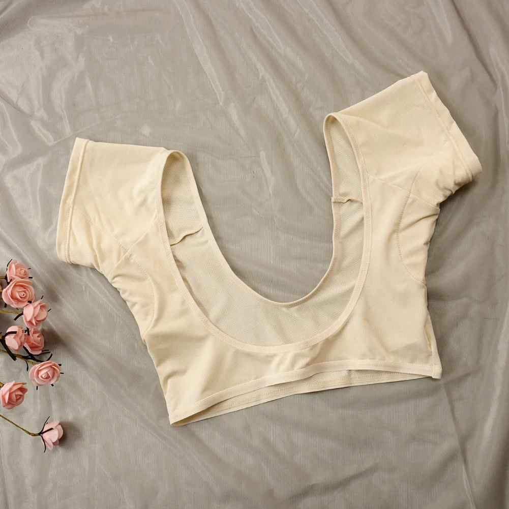 Многоразовые моющиеся подмышечные подушечки для пота в форме футболки