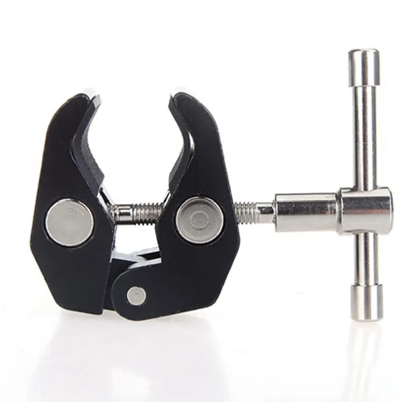 Зажим для видеокамеры 1/4 3/8 с винтовым отверстием вспышки светильник