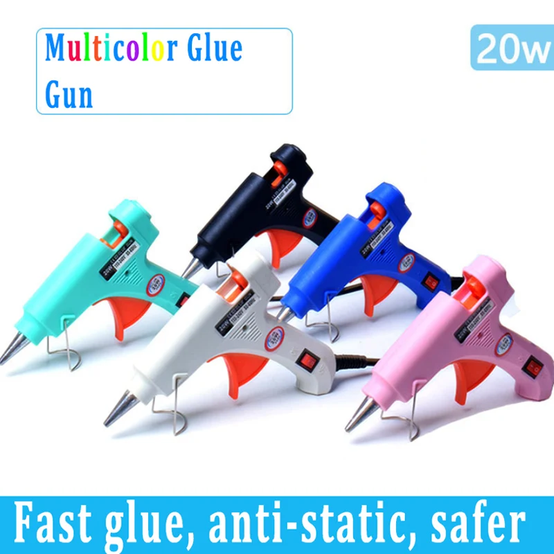 

Термоклеевой пистолет 20 Вт, высокотемпературный нагреватель, мини-пистолет для расплава, термоэлектрический тепловой инструмент для ремон...