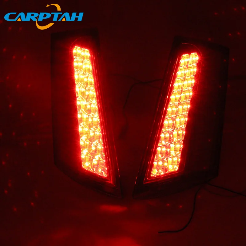 2 шт. светодиодный задний противотуманный фонарь для Ford Ecosport 2013 2014 2015 2019 водить