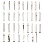 Keychannel 35 шт.компл. лезвие ключа для автомобиля KD Blank Flip Remote Сменное лезвие для Renault Toyota BMW VW AUDI PSA Peugeot Citroen