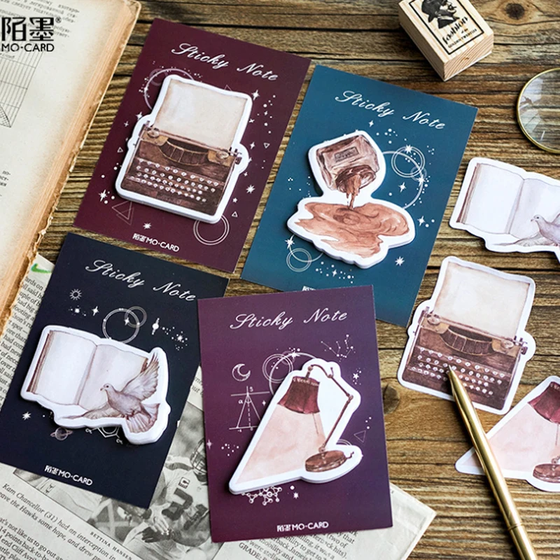 

30pcs/pack Cute Scheduler N-times Sticky Notes Kids Stationery For Entering Four Options School Office Supply