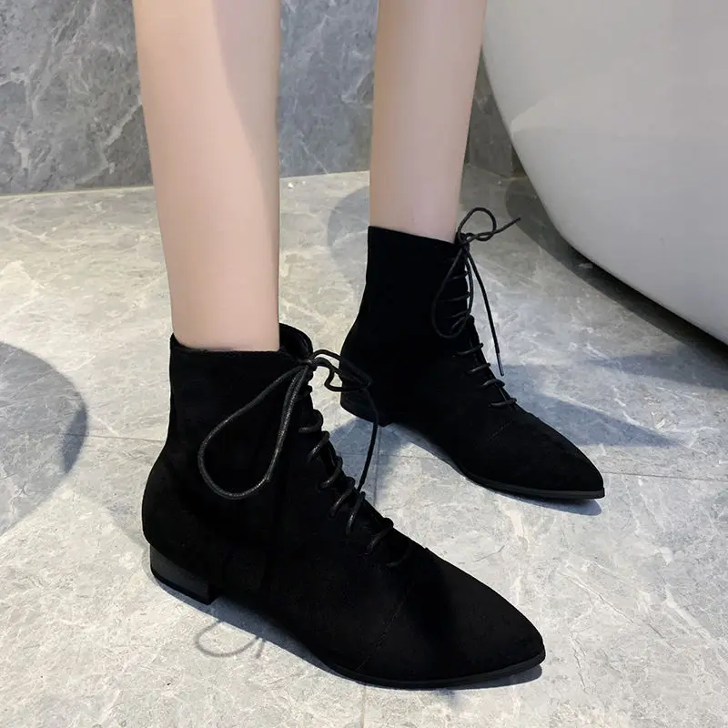 

Women's sexy High Heels socks boots Autumn winter fashion Knitted Stretch boots Women Black Ankle Sock Boots 2020