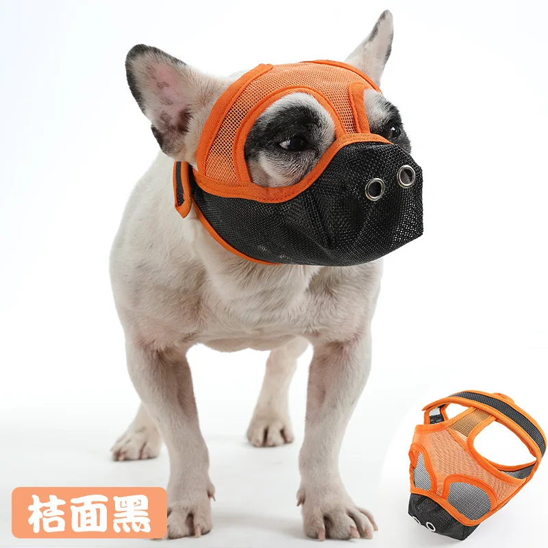 Новый набор для рта в виде бульдога Creed антиукусывающая корзина собак с плоским