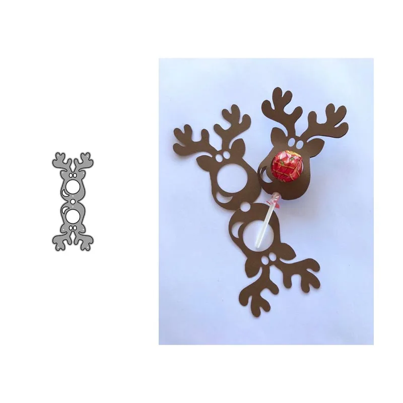 

Cutting Dies Deer head for Cards and Dies Scrapbooking New Arrival 2021 Metal Cutters Arts