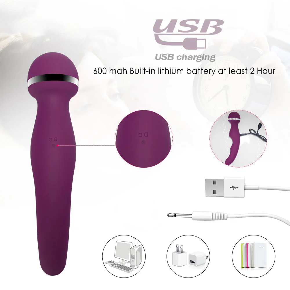 Беспроводной фаллоимитатор с подогревом вибратор для женщин волшебный Массажер
