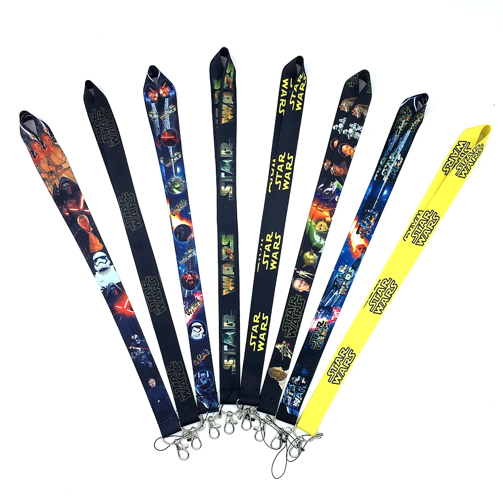 Звездные войны Ремешок Id значок держатель брелоки ремешки на мобильный телефон