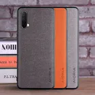 Чехол для OnePlus Nord CE 5G Core Edition 5G coque роскошный текстиль кожа Мягкий ТПУ Жесткий чехол-накладка с рисунком чехол для телефона Oneplus Nord CE чехол