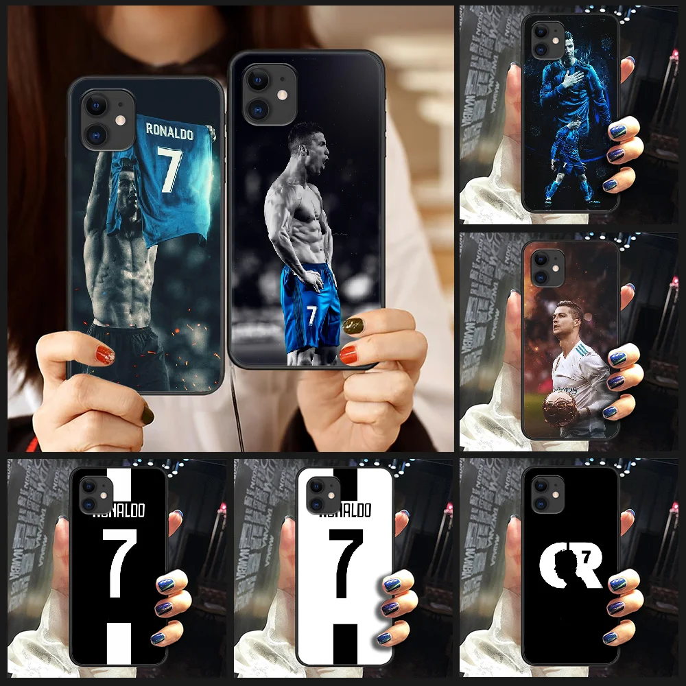 Чехол для телефона с изображением Криштиану Роналду CR7 чехол iphone 5 5s se 2 6 6s 7 8 plus X XS