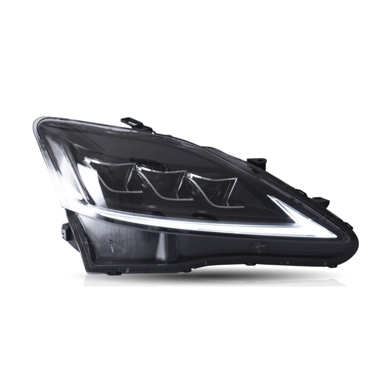 Автомобильная светодиодная фара в сборе для LEXUS IS250 IS350 IS300 2006-2012 IS220d/IS F прозрачная