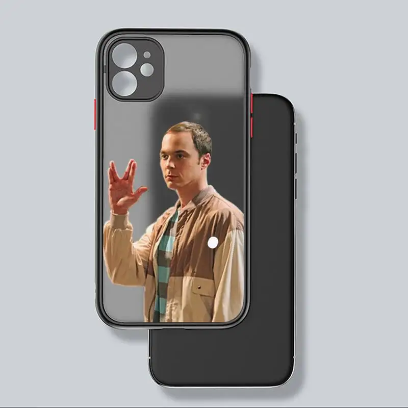 

Bazinga The Big Bang Theory Phone Case For iphone 12 11 8 7 plus mini x xs xr pro max matte transparent cover