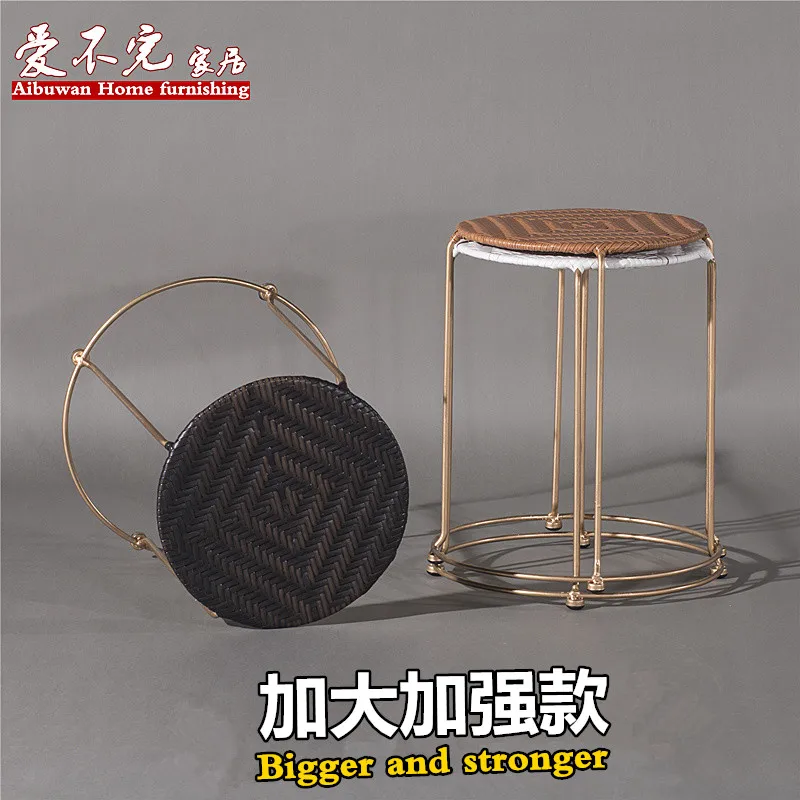 Толстый секционный ручной Штабелируемый стул для обеденного стола круглый