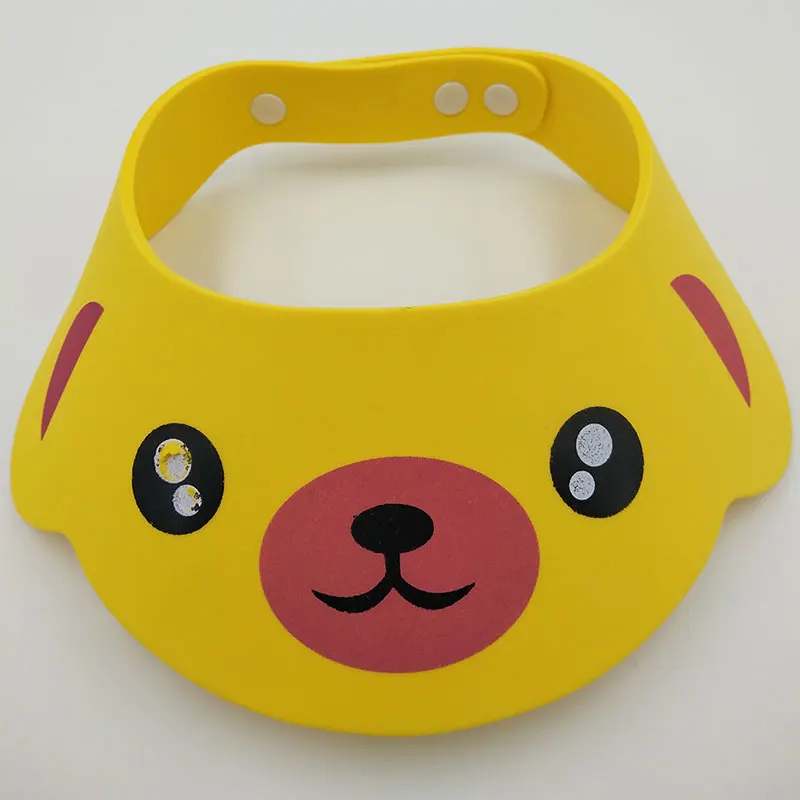 Регулируемая Шапочка для детского душа мягкая шапочка защиты ребенка от шампуня