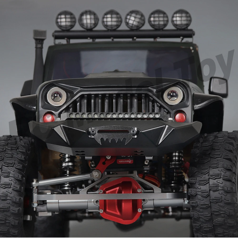 TRX4 металлический передний и задний бампер светодиодный Ной системой освещения