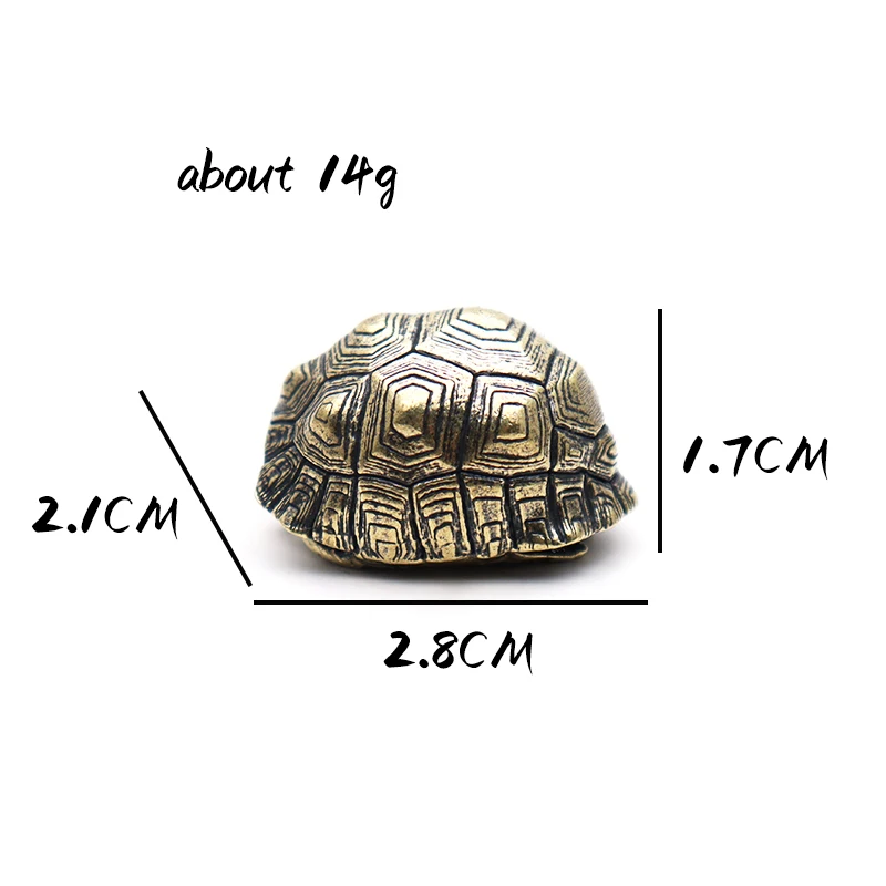 Медный панцирь черепахи колокол брелок для автомобильных ключей кулон ювелирные