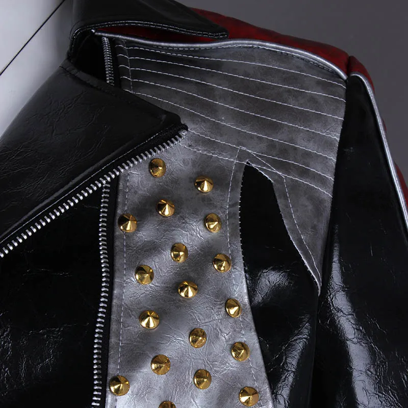 Изображением героев фильма наследники 2 Косплей Carlos косплей костюм кожаная