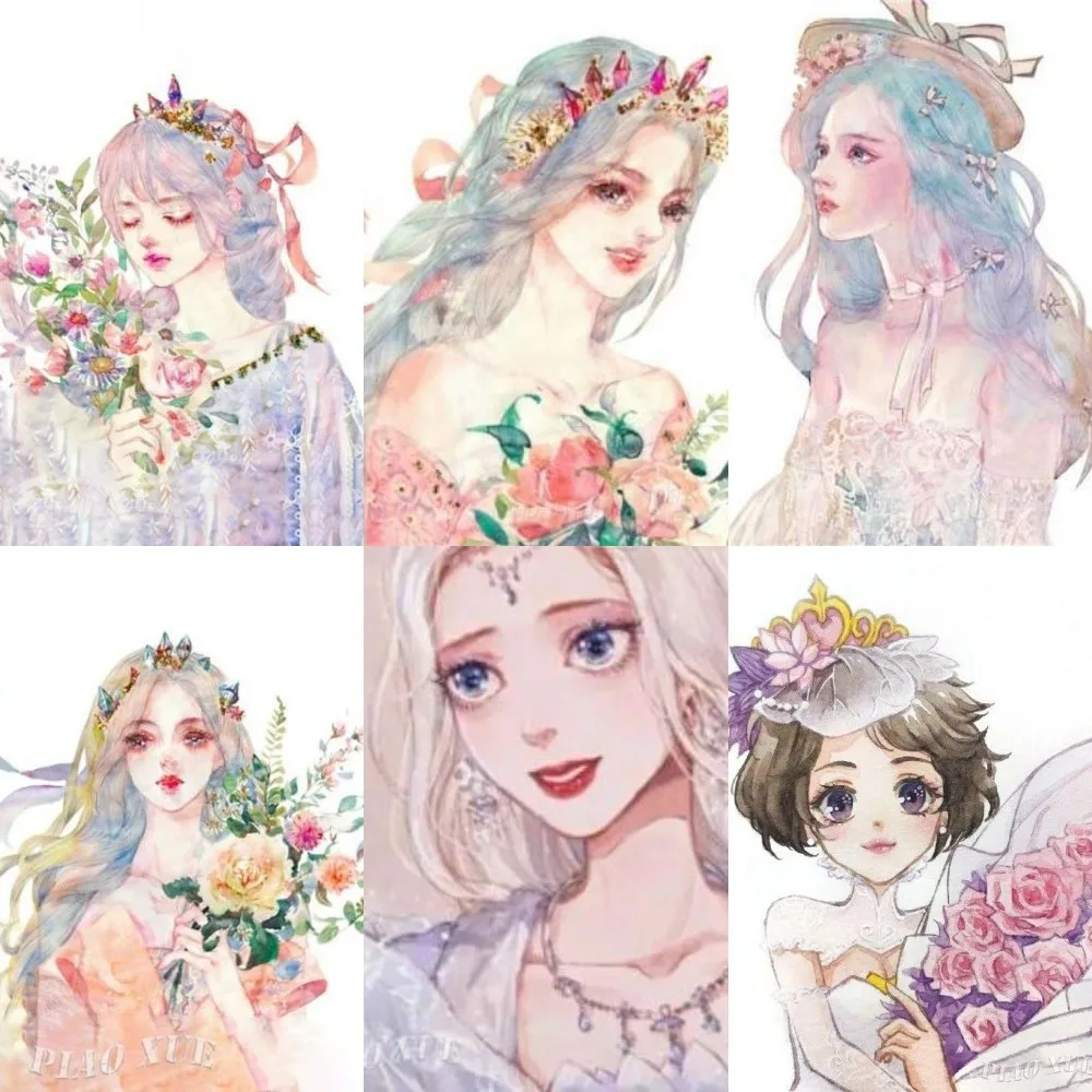 

Cartoon Cartoon Girl Girl Beautiful Dream Artistic Conception Picture Diamond Painting