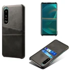 Чехол из искусственной кожи для Sony Xperia 5 10 1 III II XZ2 XZ4 XZ5