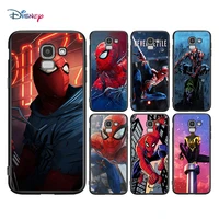 marvel super hero avengers spider man for samsung galaxy j2 j3 j4 core j5 j6 j7 j8 prime duo plus tpu silicone black phone case