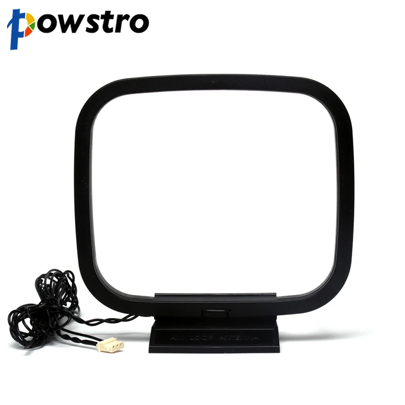 

Loop Antenna Receiver Stereo Mini Universal 360 Degree FM/AM Radio Antenna for with 3-Pin Connector Chaine Sharp for Sony