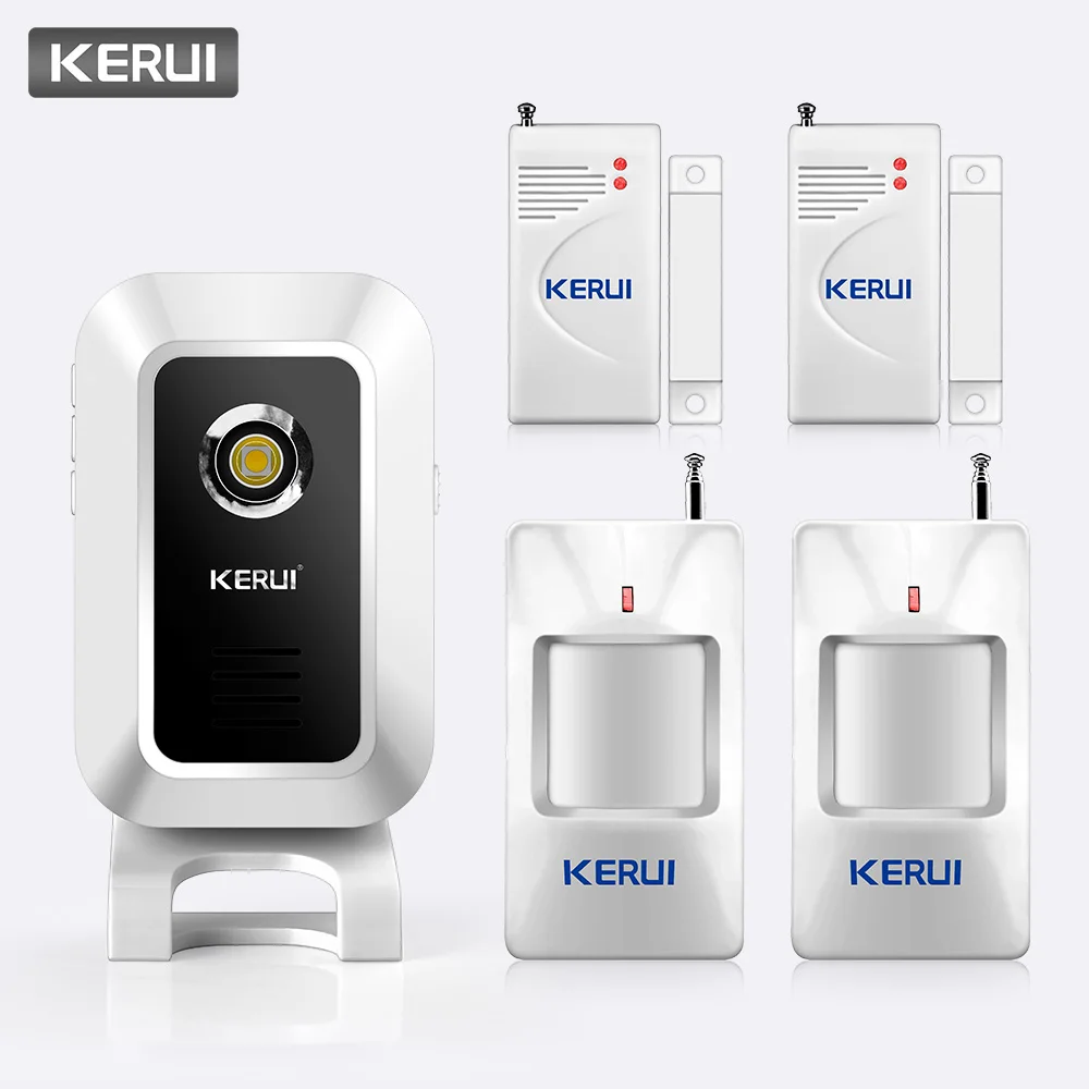 KERUI M7 32 музыкальные опции беспроводной 433 МГц PIR движения охранный стробоскоп