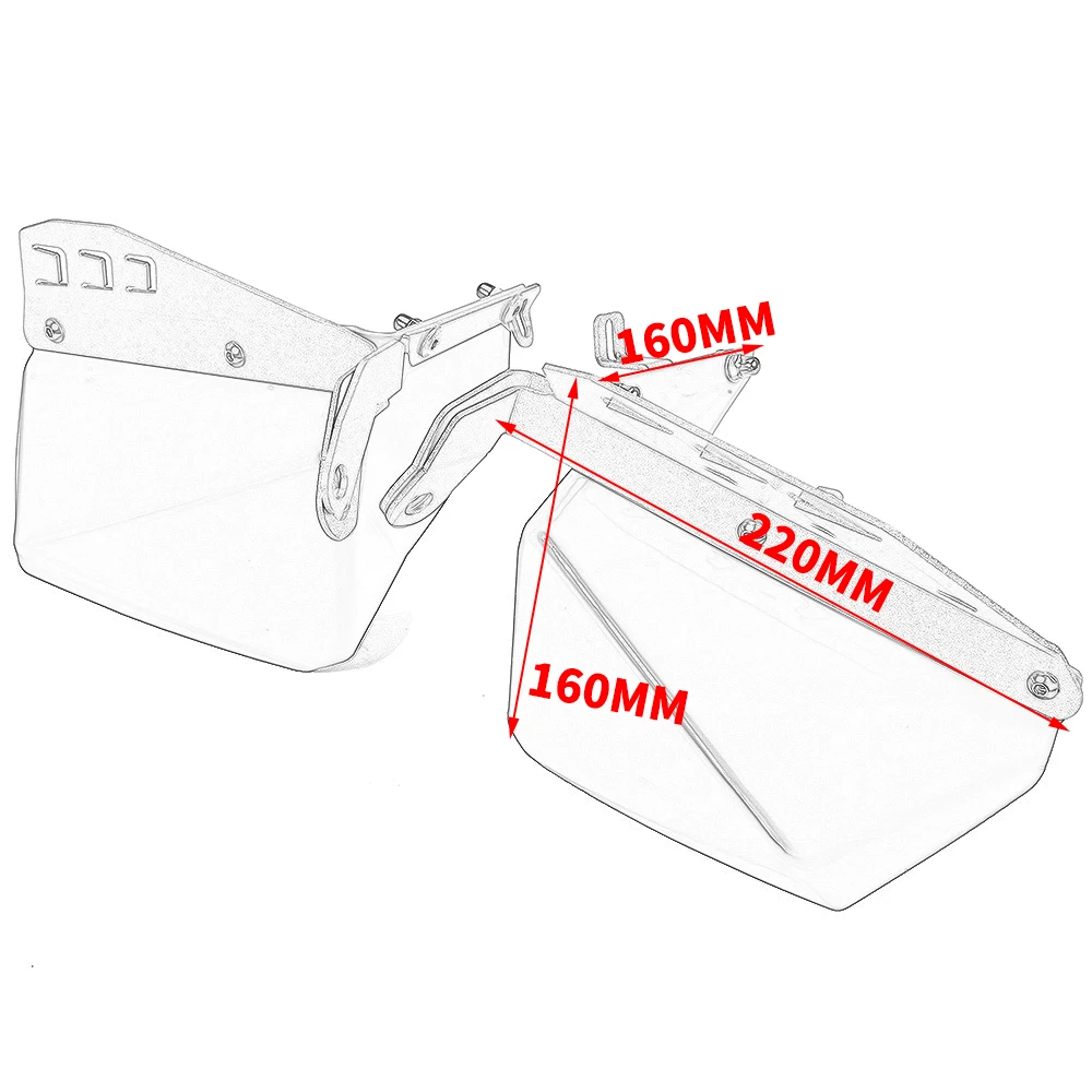 Защита от брызг для ног мотоцикла Накладка защиты BMW R1200GS LC ADV Adventure Parts 2013 2014 2015 2016