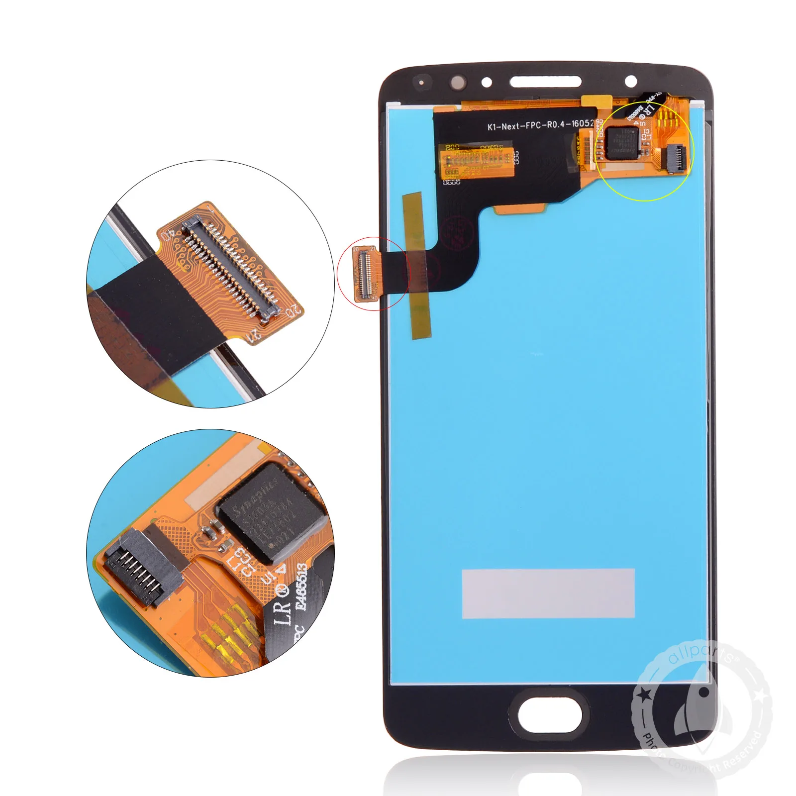 Оригинальный ЖК дисплей для Moto E4 сенсорный экран дигитайзер Motorola xt1767 запасные