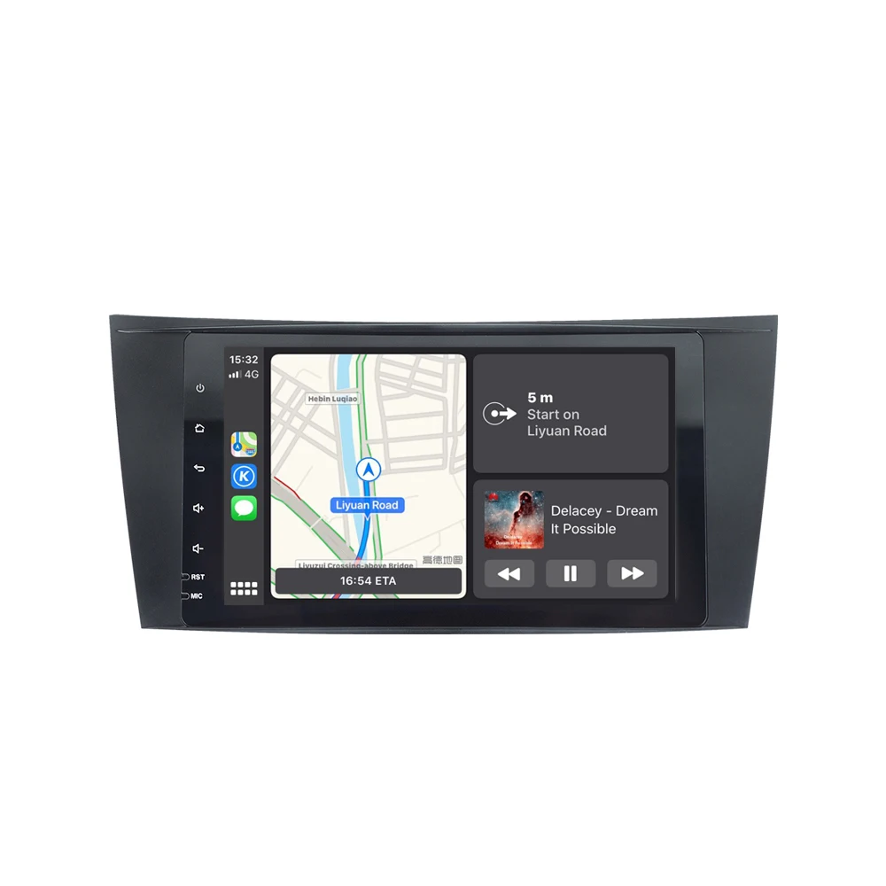 8 &quotAndroid 9 0 авто радио с CarPlay для Benz E-Class W211 W219 E220 E300 E350 E260 E280 CLS класс Автомобильная