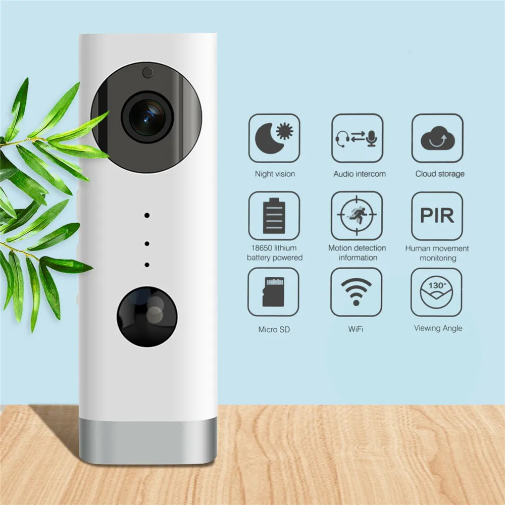 HD Wi Fi камера беспроводная Инфракрасная IP для помещений P2P с аудио Прямая
