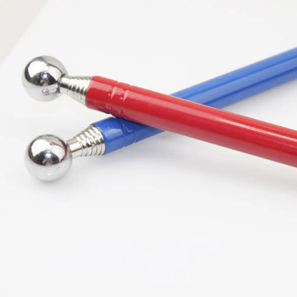 

Red Portable Durable Telescopic Point Handheld Flag Pole for Flags 98 cm