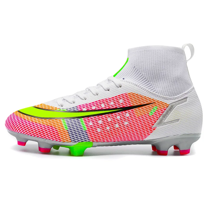 2022 Mens Soccer Cleats Football Shoes TF/FG Outdoor Soccer Traing Boots For Men Women Soccer Shoes Futsal Shoes chuteira campo
