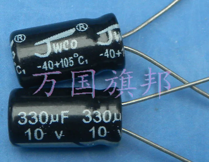 Бесплатная доставка. Алмазный продавец 5 v 330 мкФ электролитический конденсатор с