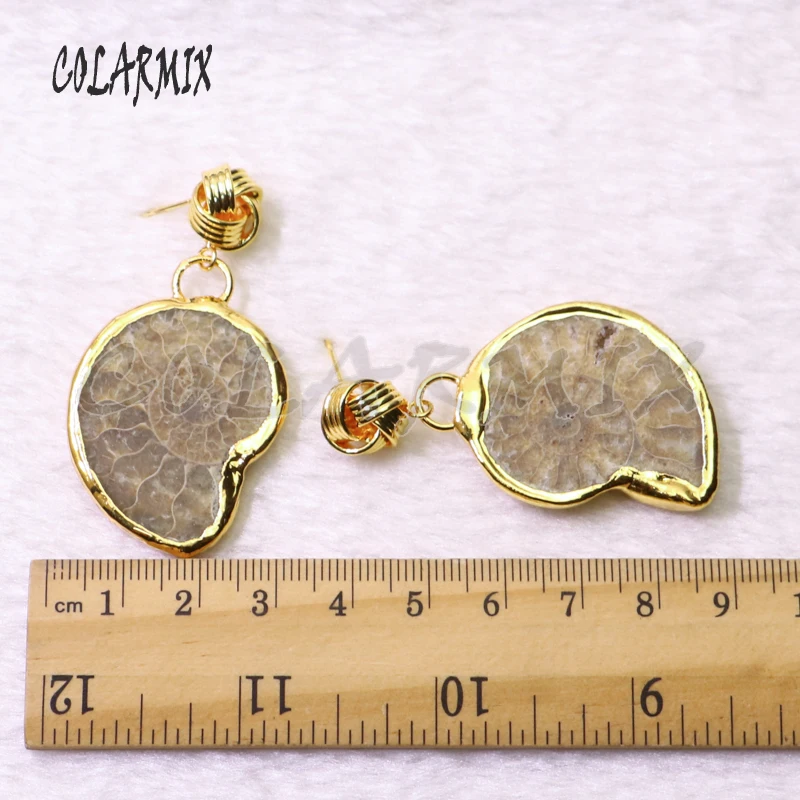 

5Pairs Dangle earring shell plated dangle earrings drop earrings fashion accessories gift jewelry drop earrings 6179