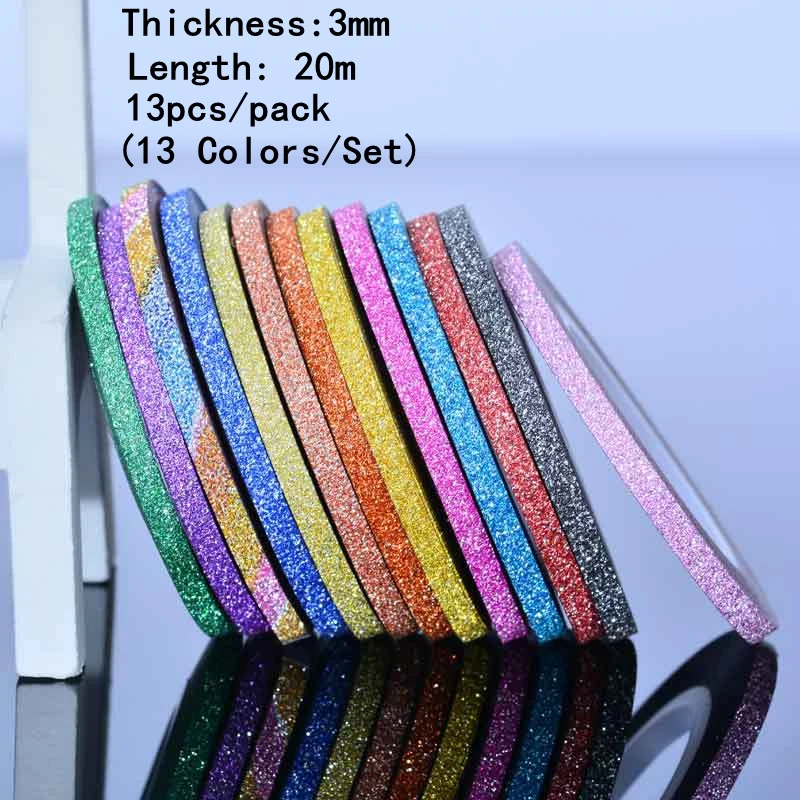 Набор цветных блестящих Васи лент 14 шт./лот декоративные наклейки сделай сам для