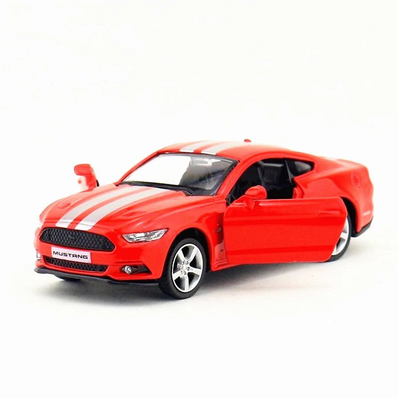 

1/36 Ford Mustang 2015 металлический автомобиль литье под давлением оттягивающие назад игрушечные модели автомобилей для коллекции Рождественский ...