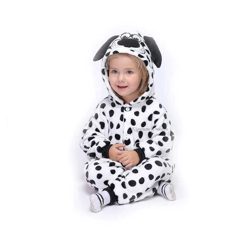 Kigurumi Unicorn Children Flannel Pajamas Kids Winter Sleepwear Boys Onesies Girls Sets Tiger Panda Stitch Animal Pyjama |