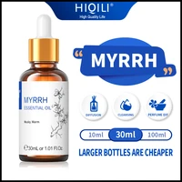 30ml premium myrrh essential oils hiqili pure nature plant aromatherapy diffuser oil cinnamon cloves patchouli lavender mint