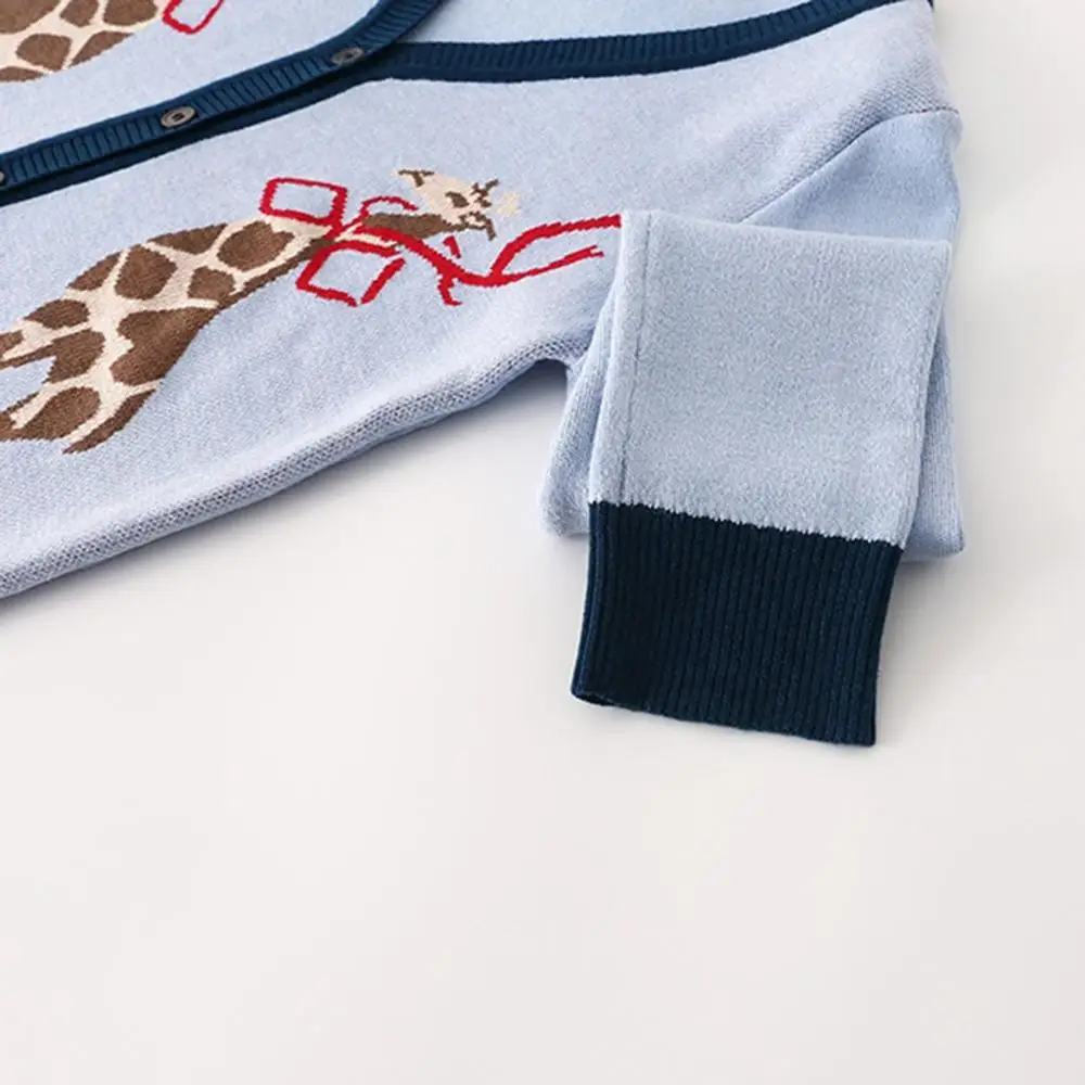 Женский осенний свитер с изображением оленя 2019 качественный Повседневный