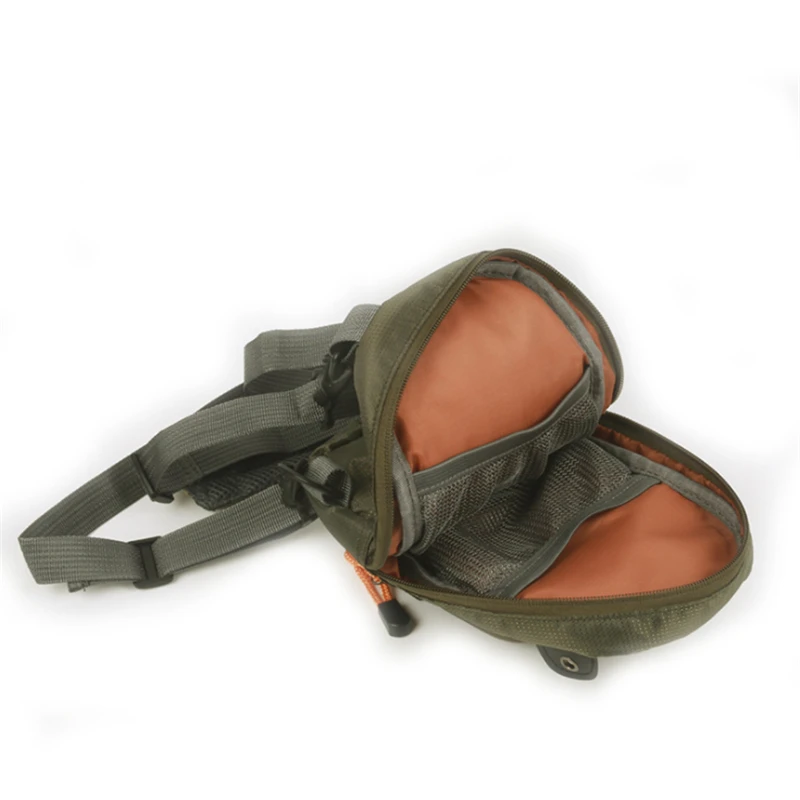 Легкая сумка на талию для ловли нахлыстом Удобная Регулируемая Компактная
