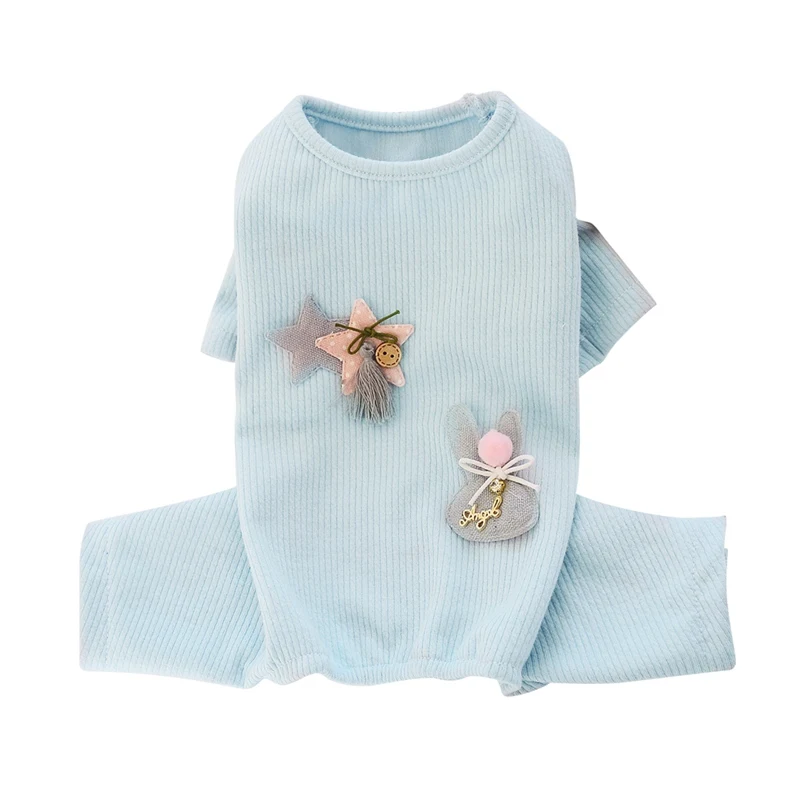 Одежда для собак комбинезоны мягкая одежда щенков комбинезон домашних чихуахуа