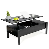 47%e2%80%9dlift top coffee table modern w hidden compartment drawers for living room jv10206