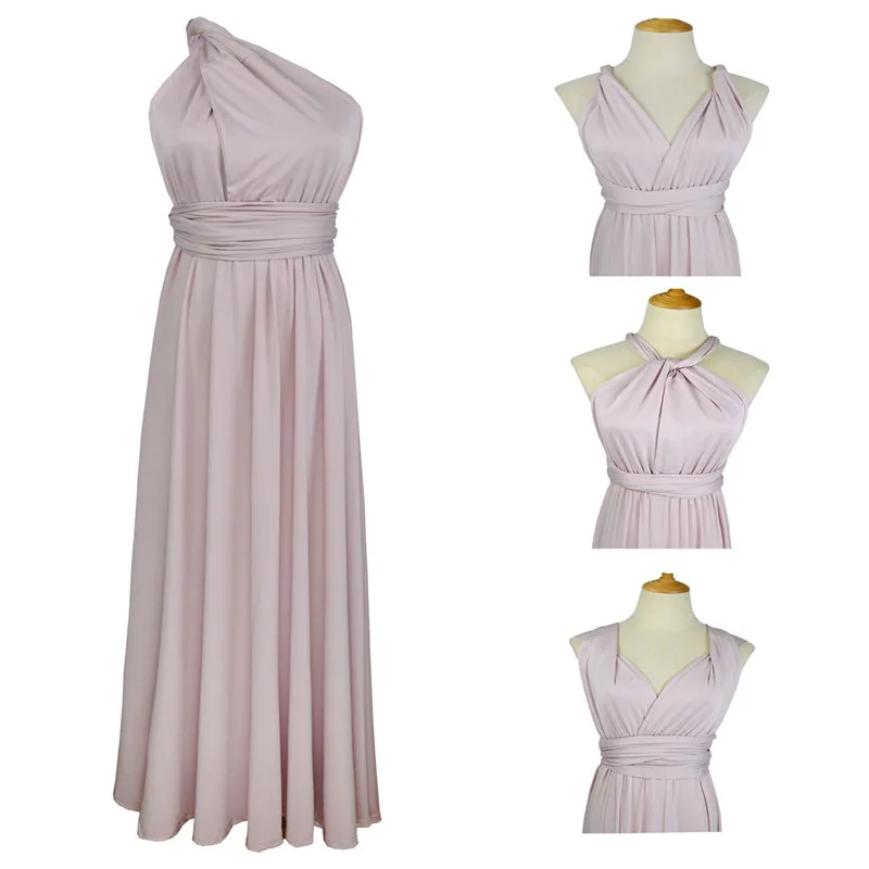 

Women Summer Multiway Wrap Convertible Boho Maxi Dress Sexy Bandage Long Dresses Party Bridesmaids Infinity Robe Longue Femme