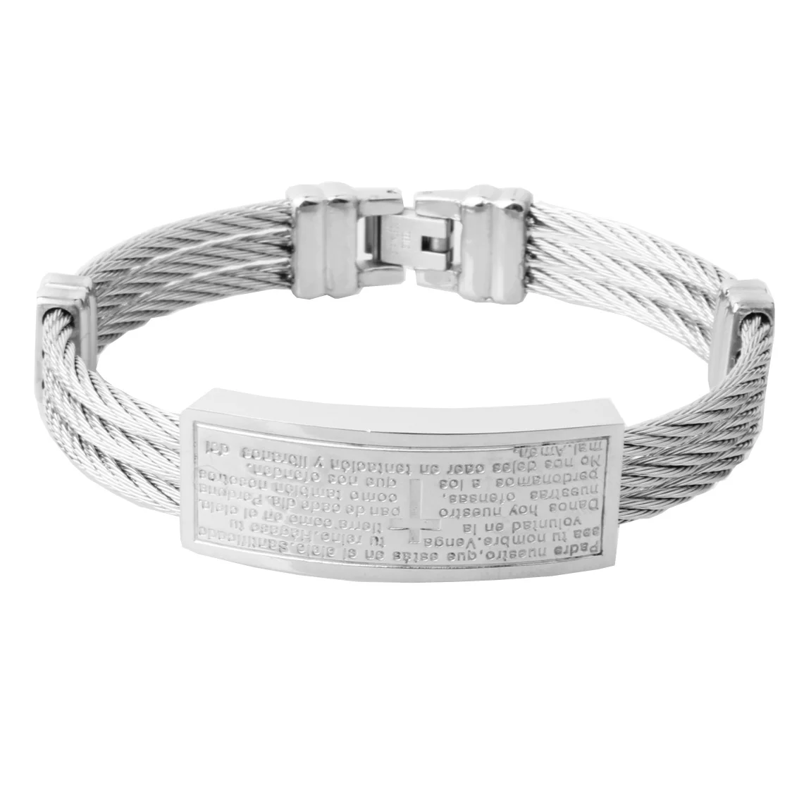 Хит продаж женский мужской ювелирный кабель провод из нержавеющей стали крест