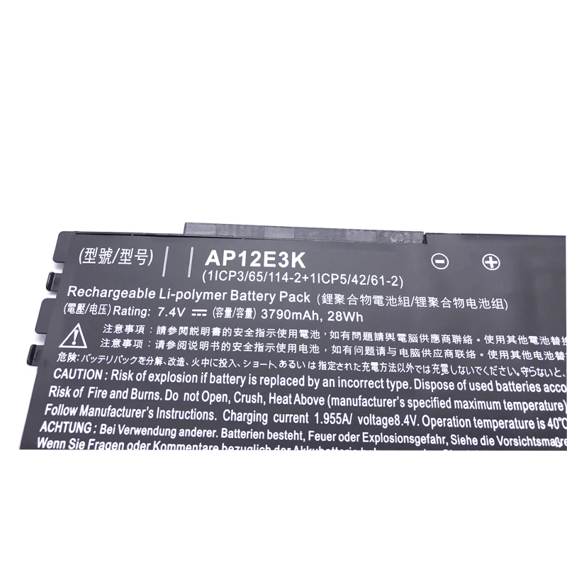 LMDTK Новый AP12E3K Аккумулятор для ноутбука Acer Aspire S7 S7-191 Ultrabook 11 дюймов 1/CP3/65/114-2 1/CP5/42/61-2