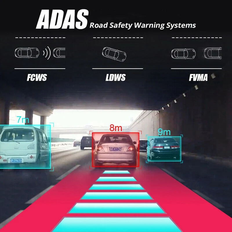 7 дюймов Dash Cam Пресс Экран Видеорегистраторы для автомобилей Камера Dashcam Full HD 1080P