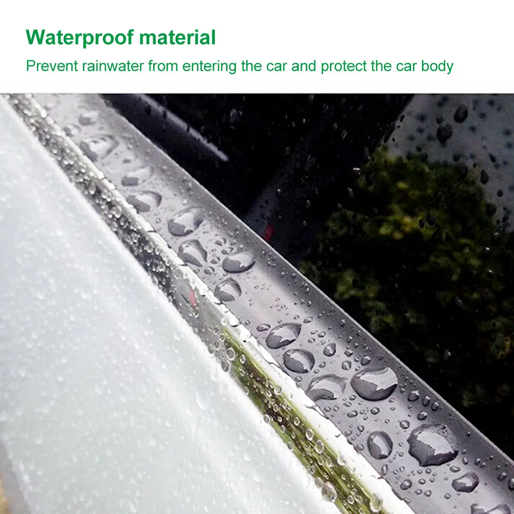 Резиновая уплотнительная лента для переднего и заднего боковых окон 5 м 15/20 мм |