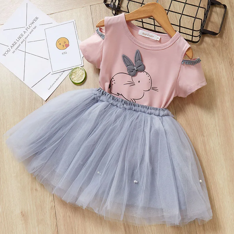 AZ1578Pink Melario/летнее платье для девочек новые костюмы, Детские платья для девочек, детское праздничное платье принцессы Одежда для маленьких девочек повседневная одежда От 2 до 6 лет - Цвет: AZ1578Pink