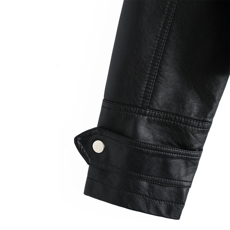 Куртка женская Байкерская короткая из экокожи розовая/черная|Кожаные куртки| |