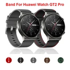 Ремешок кожаный для Huawei Watch Gt 2 Pro, оригинальный спортивный браслет для Huawei Gt2 Pro, сменный Браслет